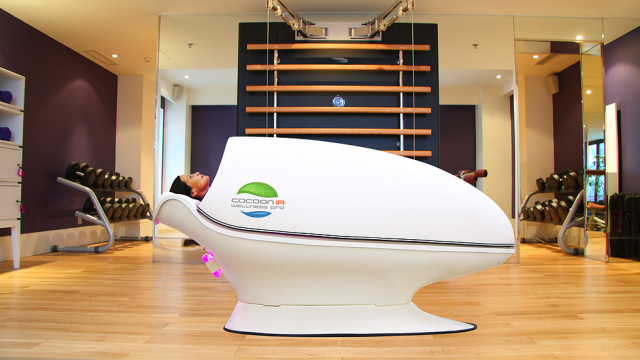 Cocoon WellnessPro France Suisse - Sauna IR Capsule Chaleur Sèche